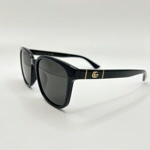 Gucci Marmont Logo Square Sunglasses, 56mm, With pouch and case